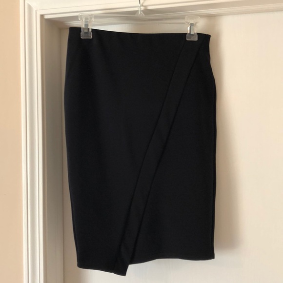Zara Black Fitted Pencil Skirt - Picture 1 of 1